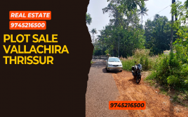 15 Cent plot For Sale at Vallachira,Thrissur